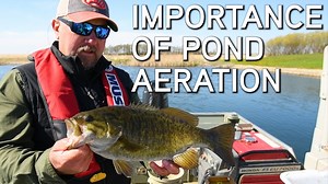 Dr. Brian Graeb is fisheries biologist with over 20 years of experience managing ponds and lakes for quality habitat and trophy fishing. In this video he discuss the importance of pond aeration and how it drastically improve the habitat, quality of water and fish in ponds and lakes. See More | https://bit.ly/36GcEMC | Whitetail Properties