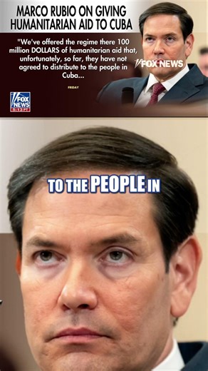 Cuba REJECTED $100 million in aid from US, Rubio says #foxnews #news #shorts #cuba #world