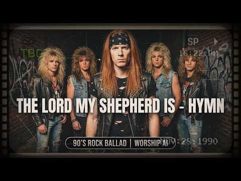 The Lord My Shepherd Is (Hymn) - 90’s Rock Ballad | Worship AI