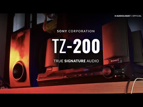 Sony TZ-200 Dolby DVD HomeTheatre 🔥 