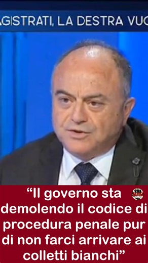 251K views · 11K reactions | NIcola Gratteri: “Il governo sta demolendo il codice di procedura penale pur di non farci arrivare ai colletti bianchi” Estratto da Otto e Mezzo del 28 ottobre 2025 | Italia Mattanza | Facebook