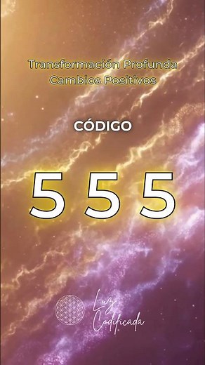 El poder oculto del 555 (Geometría y Sanación) 🌀 #codigossagrados