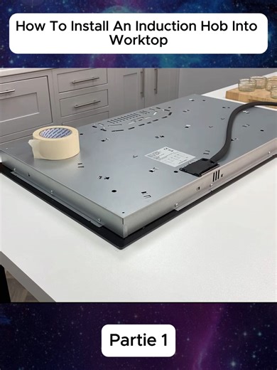 How To Install An Induction Hob Into Worktop