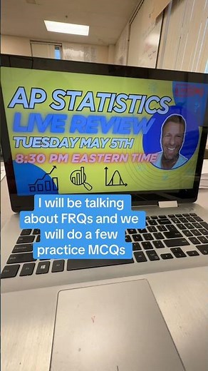 The final push to prep for the #apstats exam