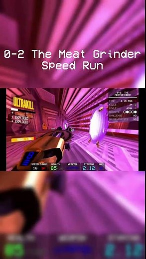 0 - 2 The Meat Grinder Speed Run [BRUTAL]