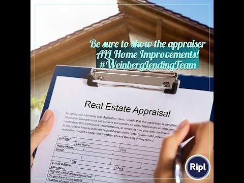 Appraisal Tips when Refinancing