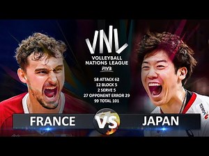 France vs Japan | Men's VNL 2024