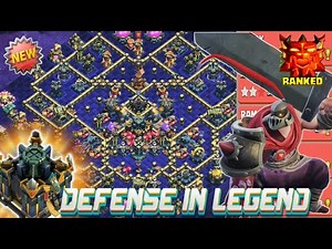 AFTER UPDATE BEST TH17 LEGEND / WAR / CWL BASE WITH COPY LINKS + DEFENSIVE REPLAY ||TH17 ANTI 3 STAR