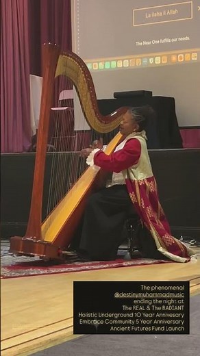 Holistic Underground Gala Anniversary. Singing The Isley Brothers ‘Harvest for the World’