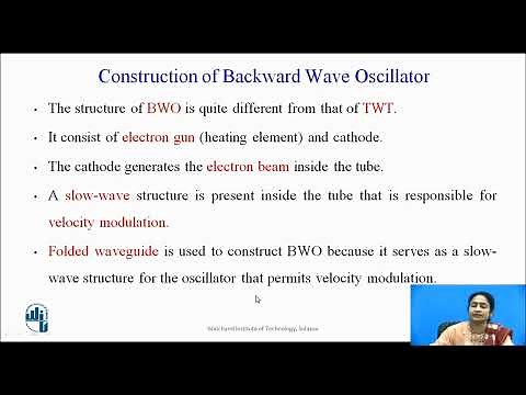 Backward Wave Oscillator
