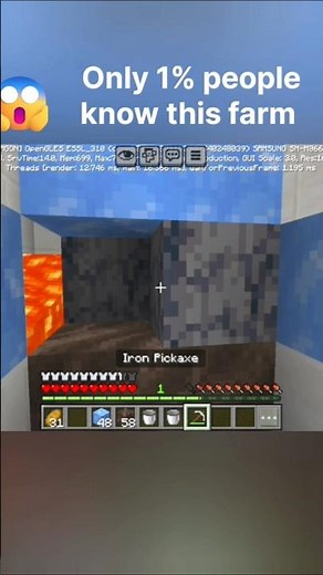 Minecraft Basalt unlimited farm 😎