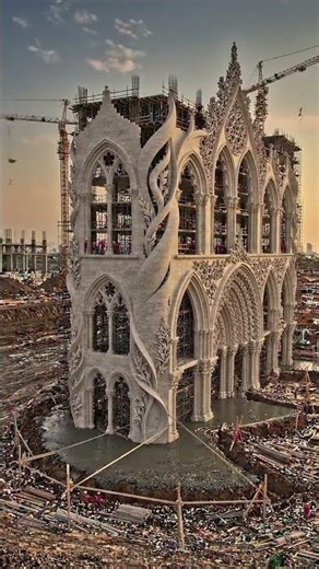 La Sagrada Style Architecture 😳🏛️