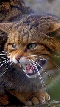 Scottish Wildcat: The Highlander Cat #WildCats #Animals #Nature #Wildlife #Shorts