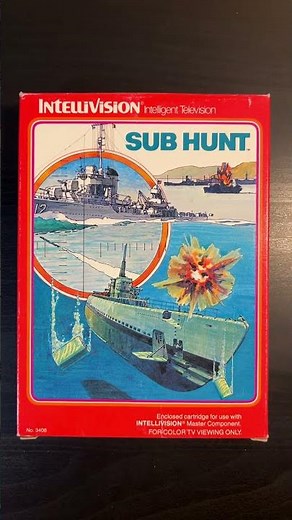 1981 Sub Hunt for Intellivision