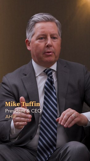 Affordable, accessible, and equitable health care. Great to hear from new AHIP President and CEO Mike Tuffin and Board Chair Pat Geraghty of GuideWell and Florida Blue about their vision for the future of health care and the use of innovations like AI and integrated care systems. Tune in here: https://bit.ly/4a9w4JO | AHIP | Facebook