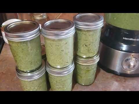 How to Make Garlic Scape Pesto