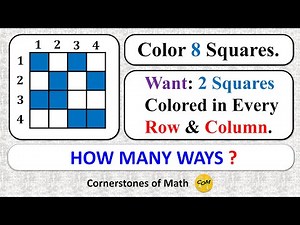 Coloring 4x4 Square Grids | Combinatorics