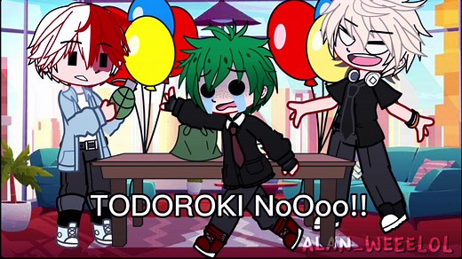 Todoroki Birthday Tribute in Gacha Club