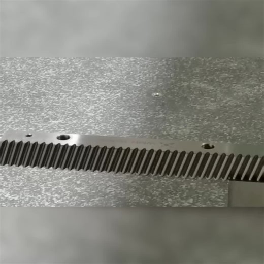 CMM measurement of high precision rack