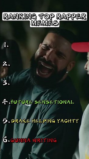 Ranking the Most ICONIC Rapper Memes of All Time 🎤🔥 #RapMemes #HipHop #rap