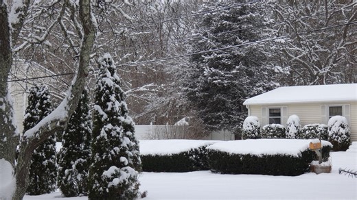 Winter storm delivers several inches of snow to parts of Southern New England