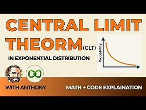 Central Limit Theorem (CLT) Explained with Exponential Distribution | Math + R Code