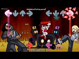 FNF 67 vs 61 meme REMIX | Confronting Yourself song | FNF 61,67 Animation - Friday Night Funkin'