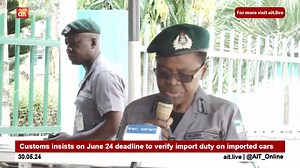 1.5K views · 22 reactions | Customs insists on June 24 deadline to verify import duty on imported cars | AIT Online | Facebook