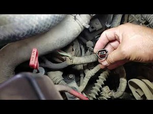 How to replace an input speed sensor on a 2001 Hyundai sonata