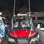 Tavaray 2FT Whip Lights with Spring Base, LED Whip Lights with App & Remote Control, 360° Spiral Chasing Light Whips, ATV, SXS, Polaris RZR, UTV Whip Lights with Rocker Switch