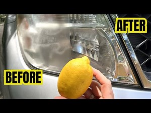 Restore Frosted Car Headlights PERMANENT FIX UNDER $5