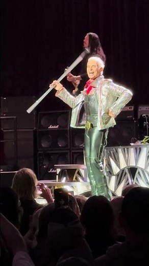 David Lee Roth - bat-ton twirling during “Jump.” (Live in Boston, MA 5/24/26)