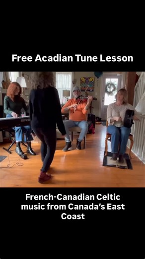PEI Trad Academy/Académie Trad de l’Île on Instagram: "⚡️Curious about Acadian music? We’re sharing a free Acadian tune lesson — a French-Canadian Celtic music tradition from the East Coast of Canada. The tune is taught on fiddle, but works for any lead instrument. A simple, joyful intro to a living tradition. Learn at home, anywhere—link in bio! ⚡️On partage gratuitement une leçon d’une toune acadienne. Elle est enseignée au violon, mais marche très bien pour tout instrument mélodique. Lien dan