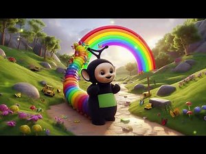 Explore the Rainbow with Teletubbies and the Caterpillar | Fun Kids Song