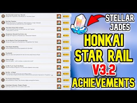 HSR 3.2 Hidden Achievements | Honkai Star Rail Hidden Achievements