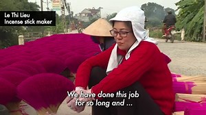 The color of incense