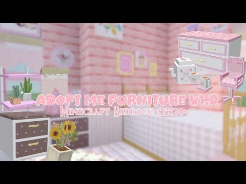 Adopt Me Furniture ‧₊˚🎐🍨𓐐𓎩 [Minecraft Bedrock 1.21.130+]