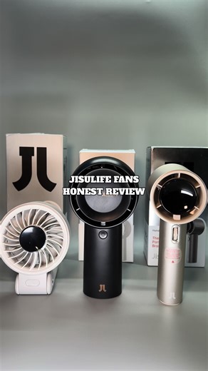 Honest Review of JISULIFE Fans: Turbo, Foldable, and Mini Fans Compared