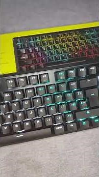 Check out the latest Corsair K70 Core TKL RGB mechanical gaming keyboard 🔥😍 #corsair #k70 #tkl