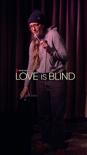 we need a few more seasons of experiments #loveisblind #standupcomedy #joke | Emily Catalano