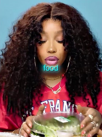 SZA LOVES Food 😂💙