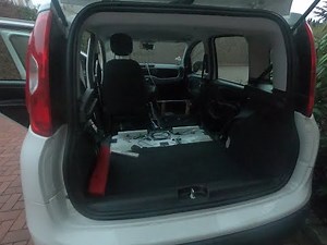 VLog #1 Fiat Panda umbau zum Microcamper Die Sitze kommen raus.