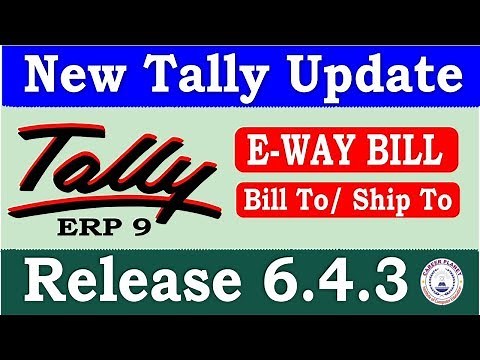 Tally ERP 9 Release 6.4.3 Tally Update | Download Latest Tally Version