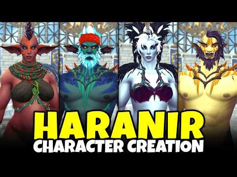 Haranir Character Creation - World of WarCraft: Midnight (Male & Female, Full Customization, More!)