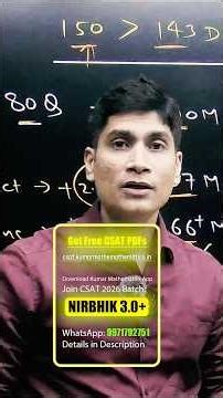 CSAT strategy decoded: scoring 100+,125+, smartly | Real attempts not guesses🎯 #CSAT2026 #UPSC