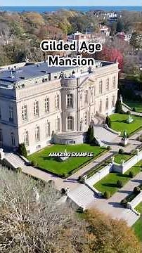The Elms in Newport Rhode Island is one of the greatest examples of Gilded Age architecture #manaion