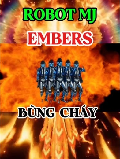 🔥 Flaming Light: MJ Robot Ignites the Stage! ✨🔥 Ánh Lửa Bùng Cháy: MJ Robot Biểu Diễn Cực Chất! ✨