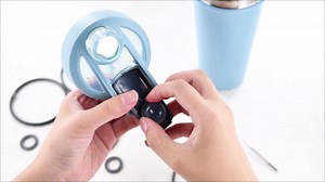 9PCS Shaker Cup Gasket Replacement for BlenderBottle Strada Stainless Steel Shaker Bottle，Water Bottle Gasket Silicone Gasket，Compatible with BlenderBottle Strada Shaker（Strada Flip）