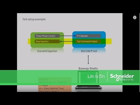 How to set Easergy MiCOM P40 protection relay to trip