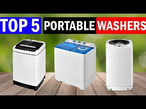 Top 5 Best Portable Washing Machines | Compact, Efficient & Budget-Friendly